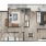The Cedar II - Newly Redesigned 2BD, 1.5BA 840 sf floor plan at Cary Pines Apartments in Cary, NC