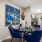 furnished dining area next to kitchen at Cary Pines Apartments in Cary, NC