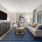 long living room space with wide windows at Cary Pines Apartments in Cary, NC
